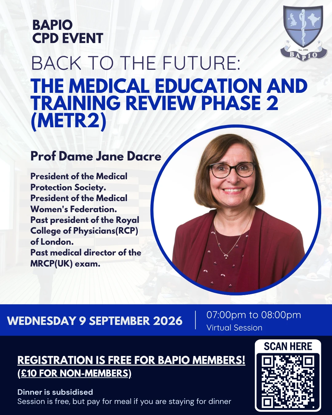 BAPIO Foundation - Sushruta Lecture Series - Back to the Future (METR2)