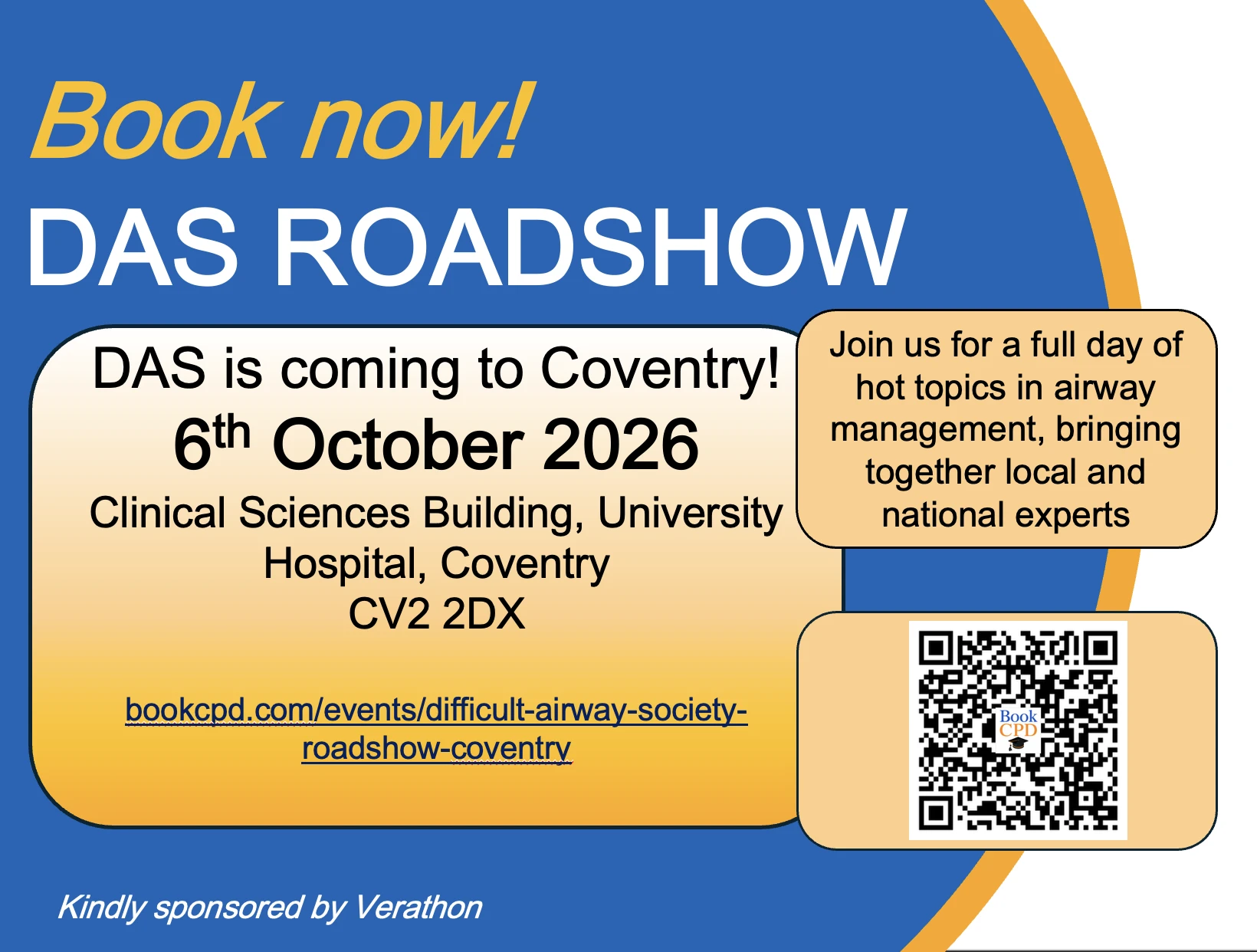 Difficult Airway Society Roadshow- Coventry
