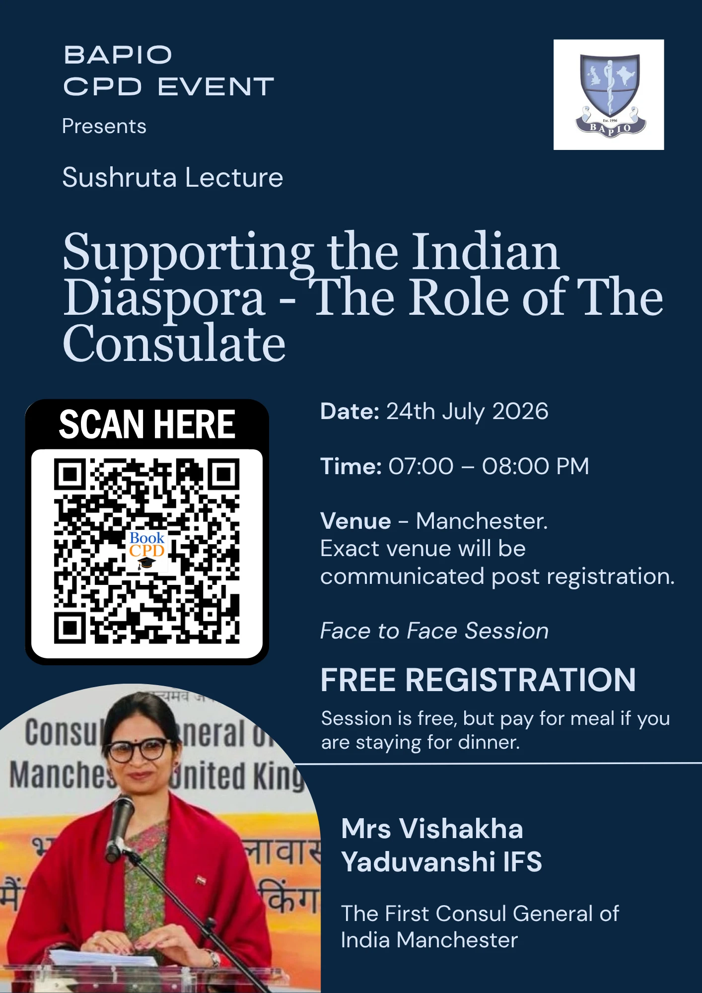 BAPIO CPD Event - Sushruta Lecture