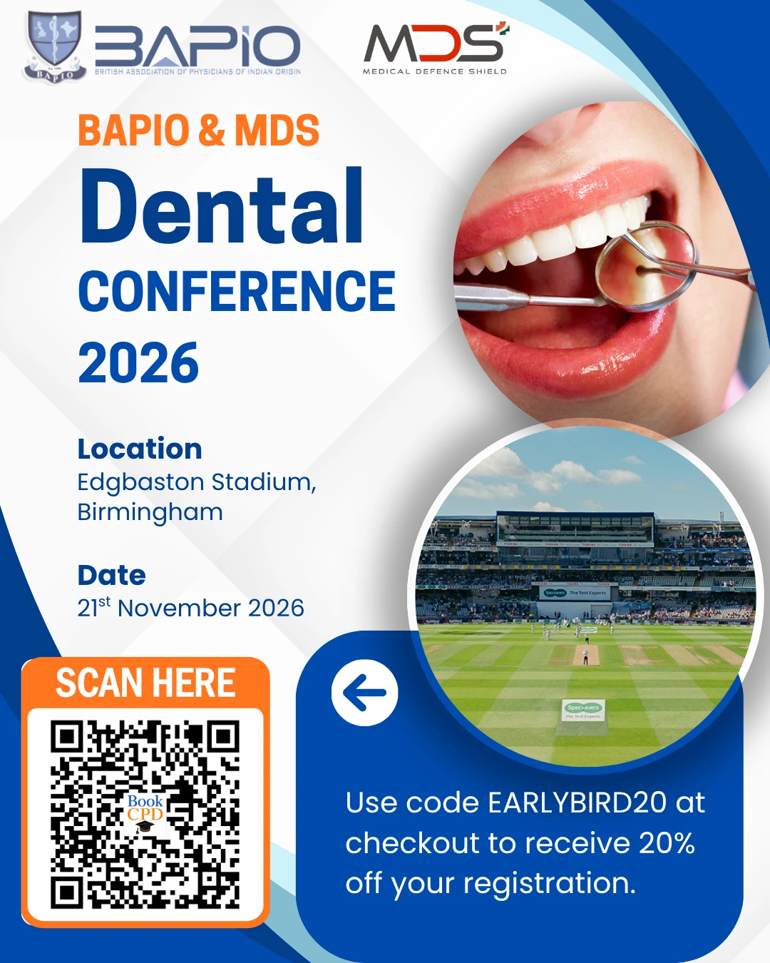 BAPIO / MDS Dental Conference 2026 - Birmingham