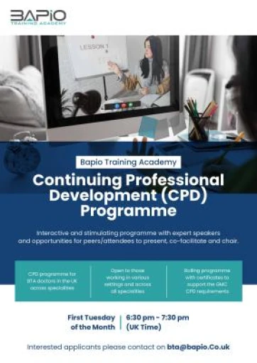 BTA's Continuing Professional Development (CPD)  Programme