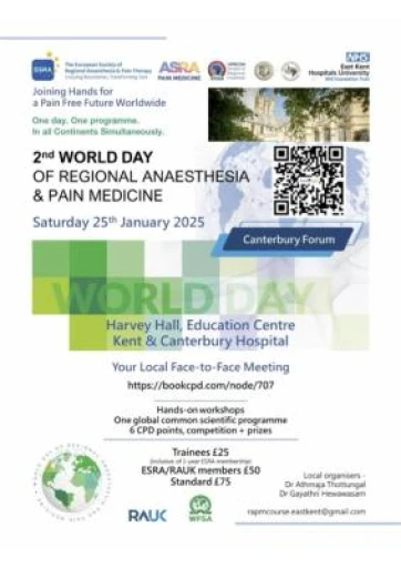 2nd World Day of Regional Anaesthesia & Pain Medicine