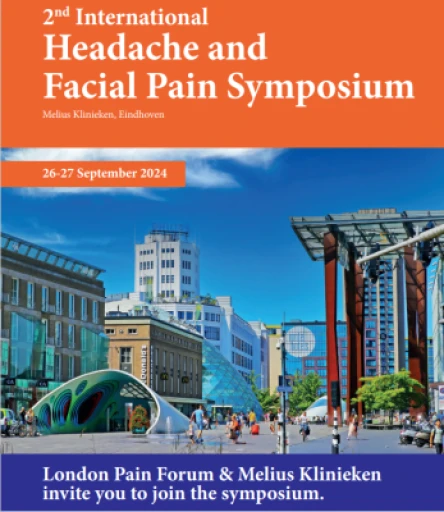 2nd International Headache & Facial Pain Symposium, Eindhoven, The Netherland 26-27 Sept 2024