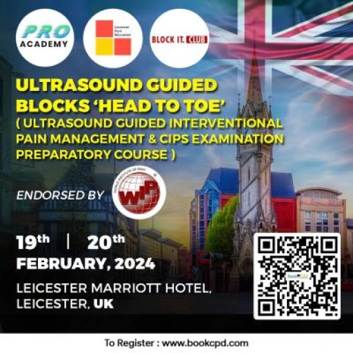Ultrasound Guided Interventional Pain Management 'Head to Toe' Blocks  & CIPS Examination Preparatory Course 