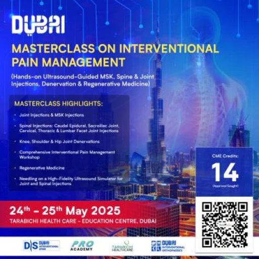 Dubai Masterclass on Interventional Pain Management Hands on Workshop on Joint, MSK, Spinal Injections & Nerve Blocks (CIPS Preparatory Course) 