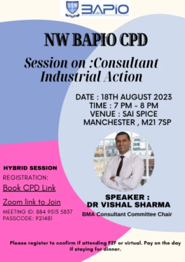 NW BAPIO CPD August Session
