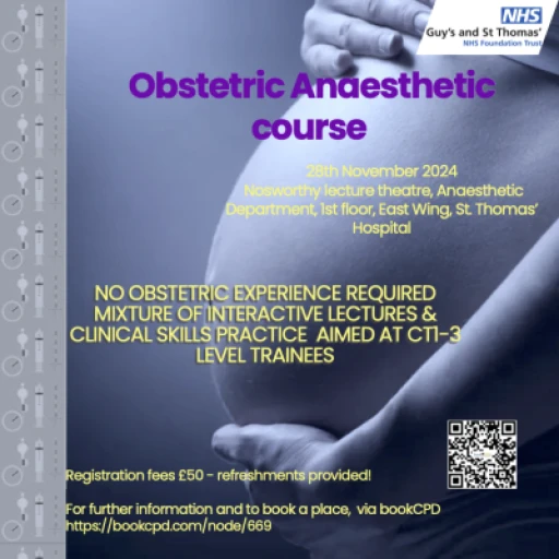 GSTT Novice Obstetric Anaesthetic Course 