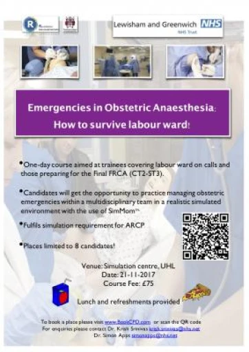 Emergencies in Obstetric Anaesthesia: How to Survive Labour Ward