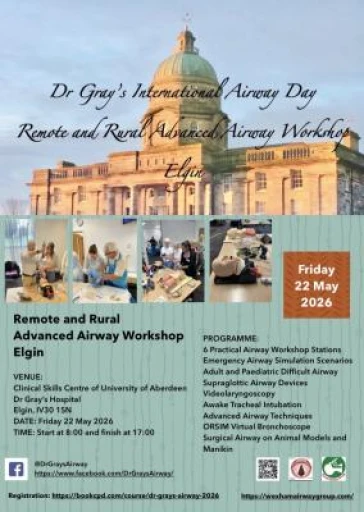 Dr Gray’s Airway Day - Remote and Rural Advanced Airway Workshop