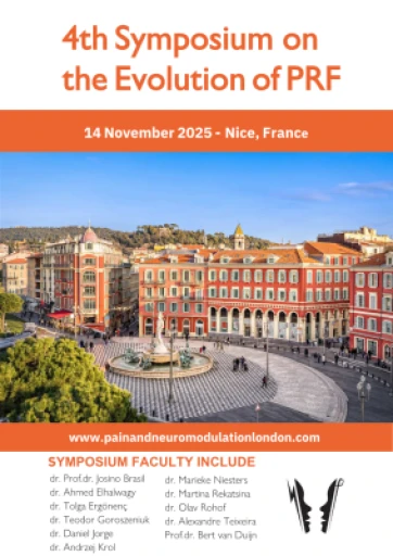 4th Evolution of Pulsed Radiofrequency Symposium, Nice, France 14.11.25